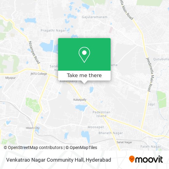 Venkatrao Nagar Community Hall map
