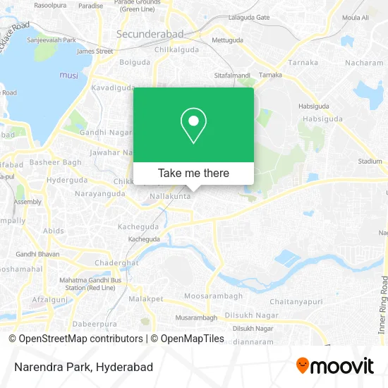 Narendra Park map
