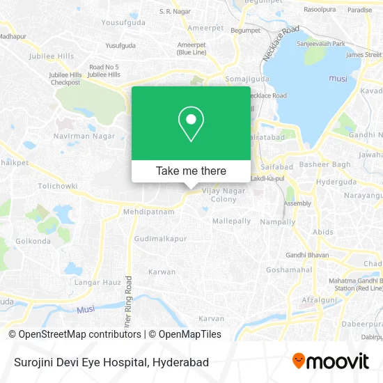 Surojini Devi Eye Hospital map