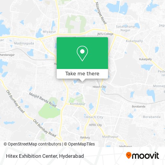 Hitex Exhibition Center map