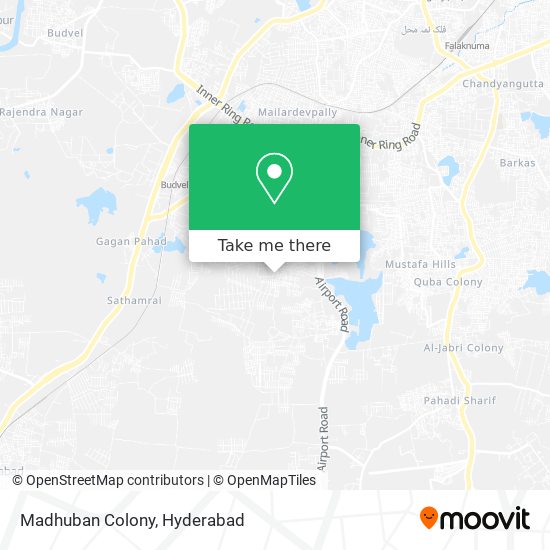 Madhuban Colony map