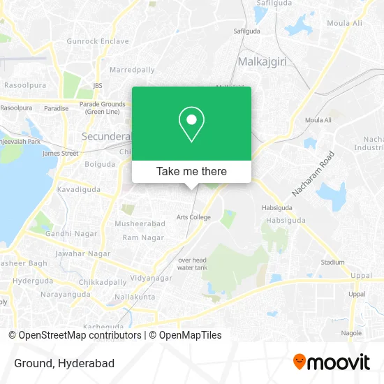 Ground map