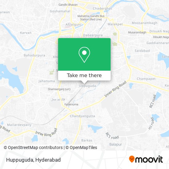 Huppuguda map