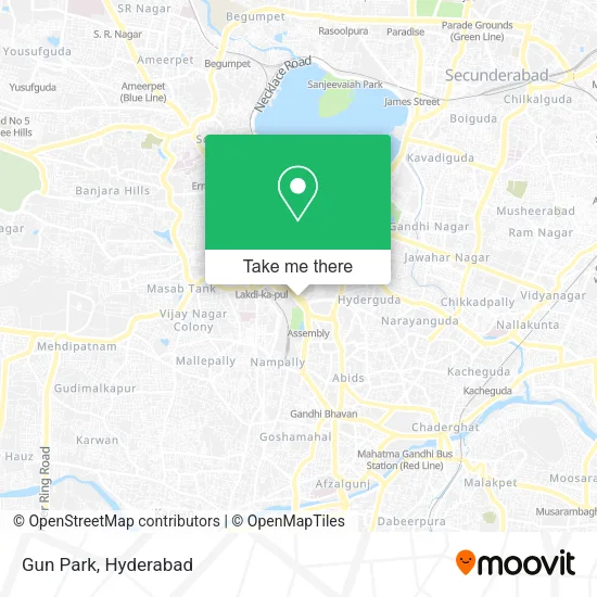 Gun Park map