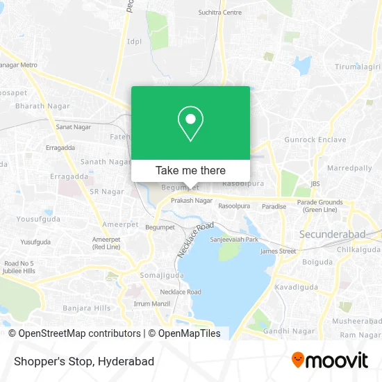 Shopper's Stop map