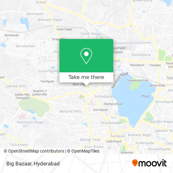 Big Bazaar map