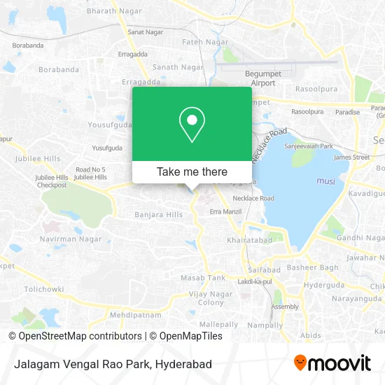 Jalagam Vengal Rao Park map