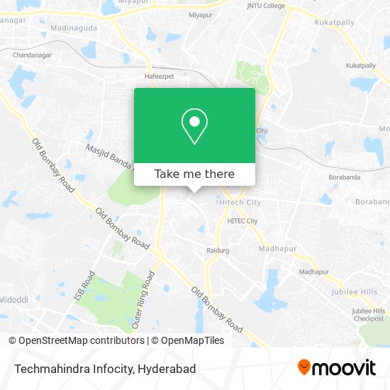 Techmahindra Infocity map