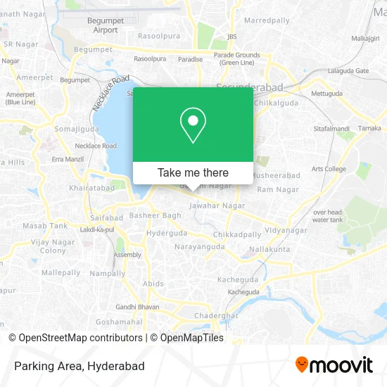 Parking Area map
