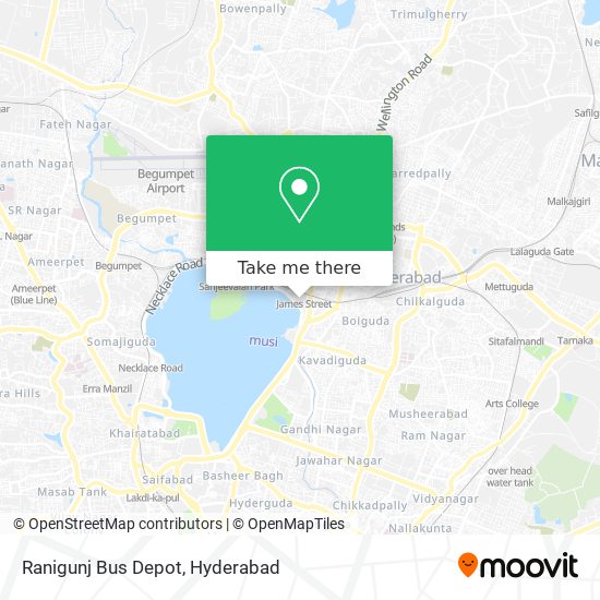 Ranigunj Bus Depot map