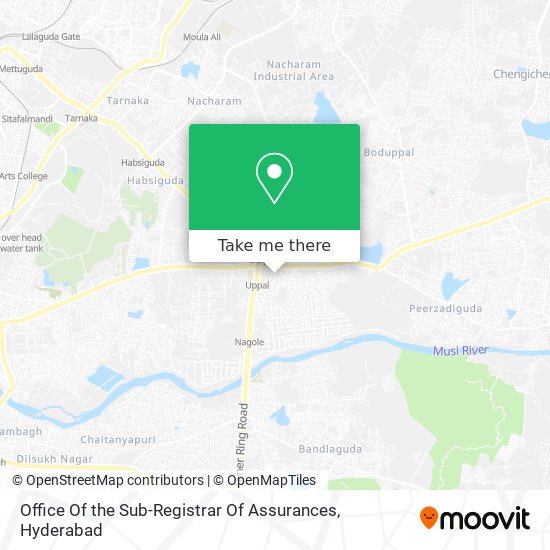Office Of the Sub-Registrar Of Assurances map