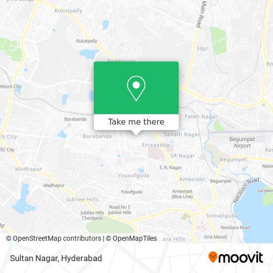 Sultan Nagar map