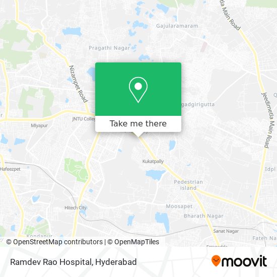 Ramdev Rao Hospital map
