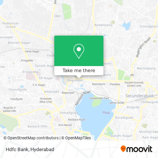 Hdfc Bank map