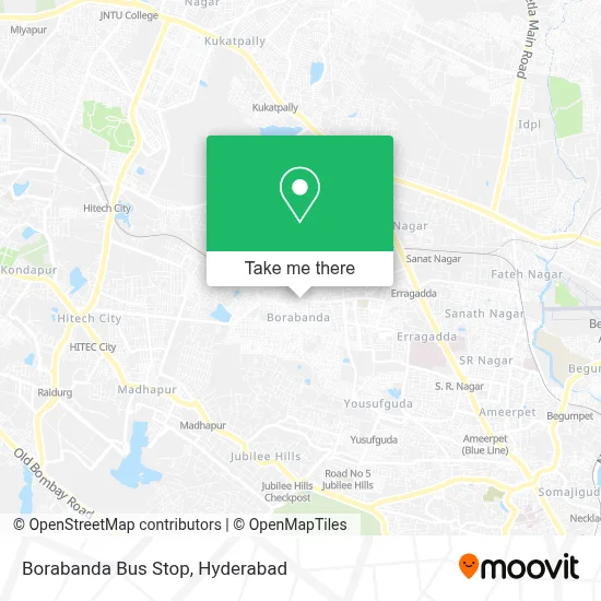 Borabanda Bus Stop map