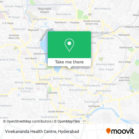 Vivekananda Health Centre map