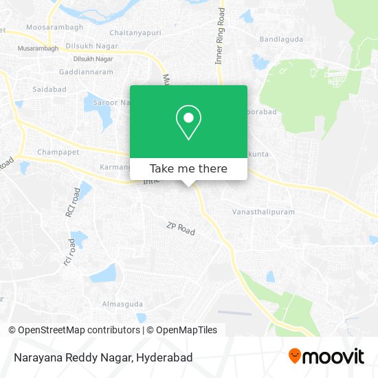 Narayana Reddy Nagar map