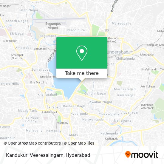 Kandukuri Veeresalingam map