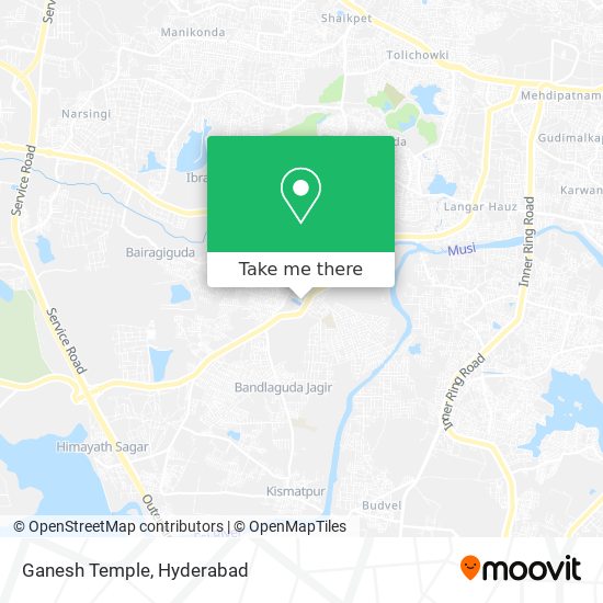 Ganesh Temple map