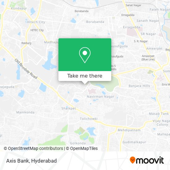 Axis Bank map