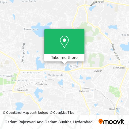 Gadam Rajeswari And Gadam Sunitha map