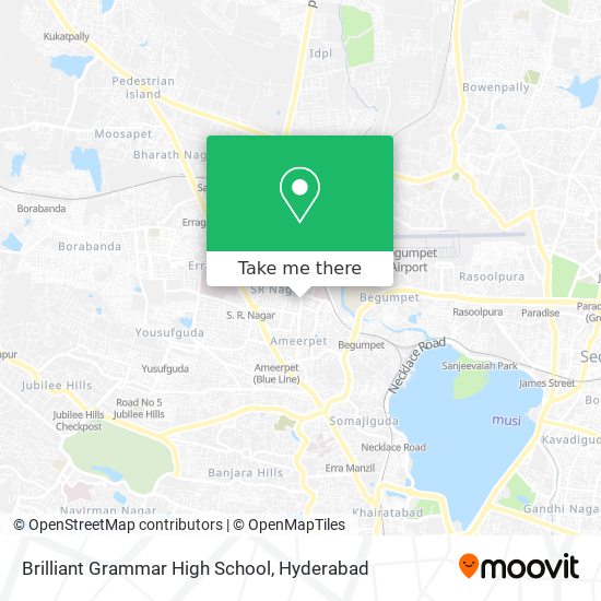 Brilliant Grammar High School map