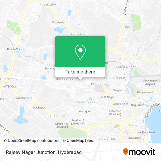 Rajeev Nagar Jn map