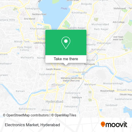 Electronics Market map