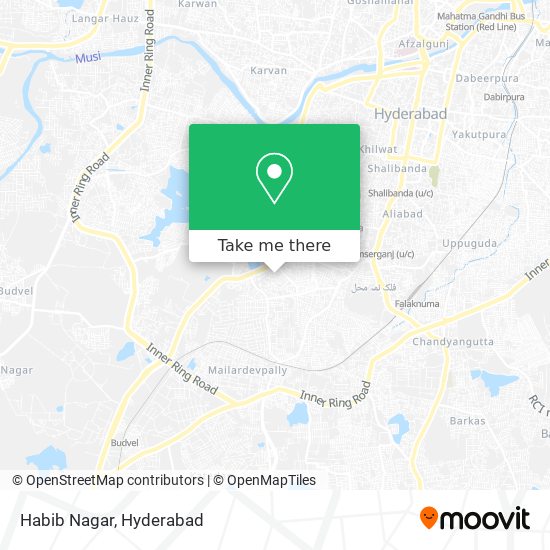 Habib Nagar map