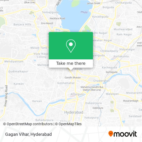 Gagan Vihar map