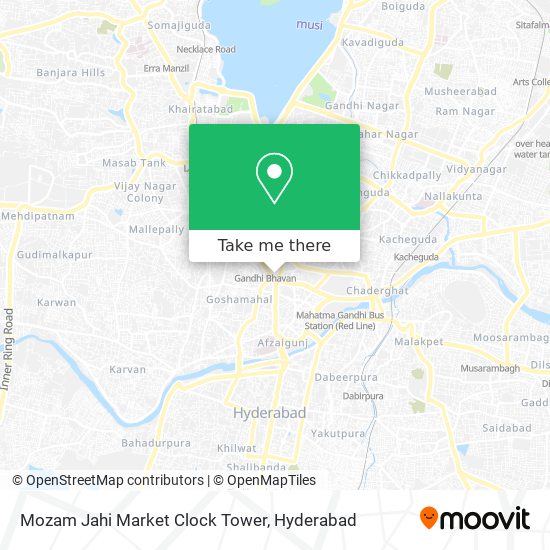 Mozam Jahi Market Clock Tower map