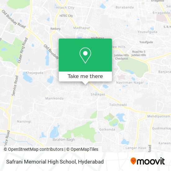 Safrani Memorial High School map