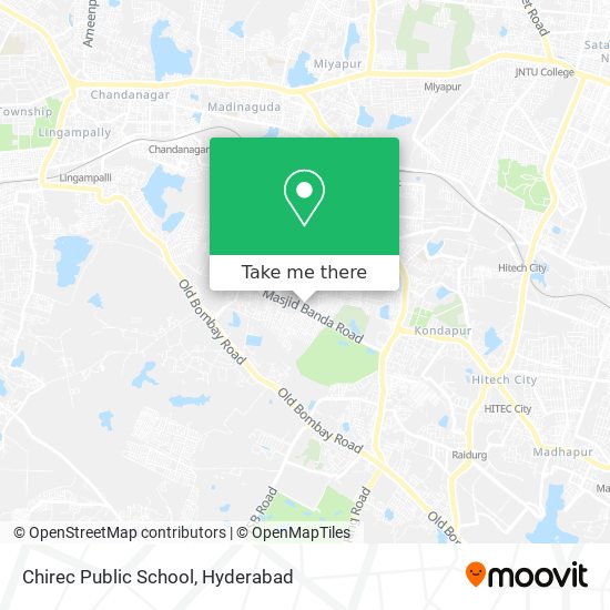 Chirec Public School map