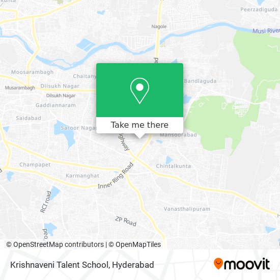 Krishnaveni Talent School map
