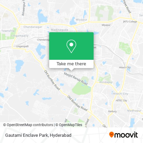 Gautami Enclave Park map