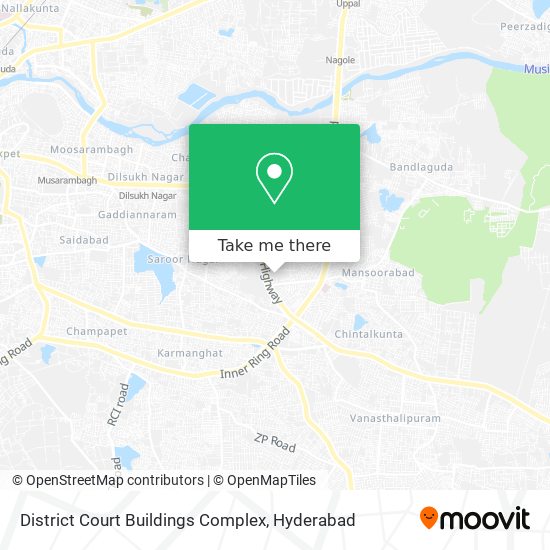 District Court Buildings Complex map