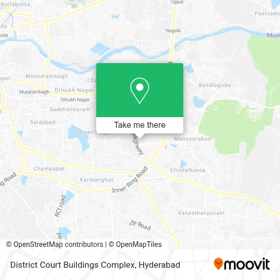 District Court Buildings Complex map