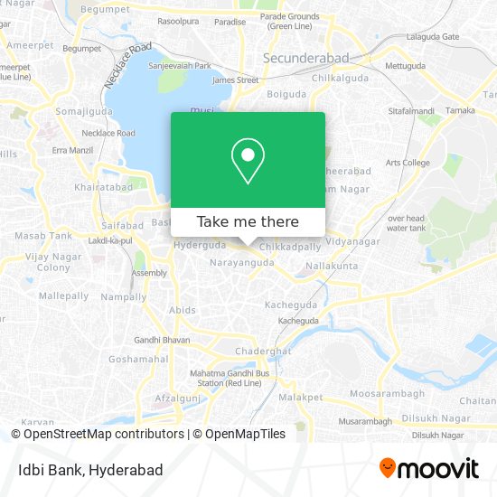 Idbi Bank map