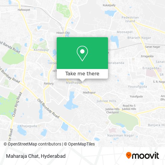 Maharaja Chat map