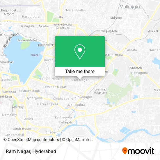 Ram Nagar map