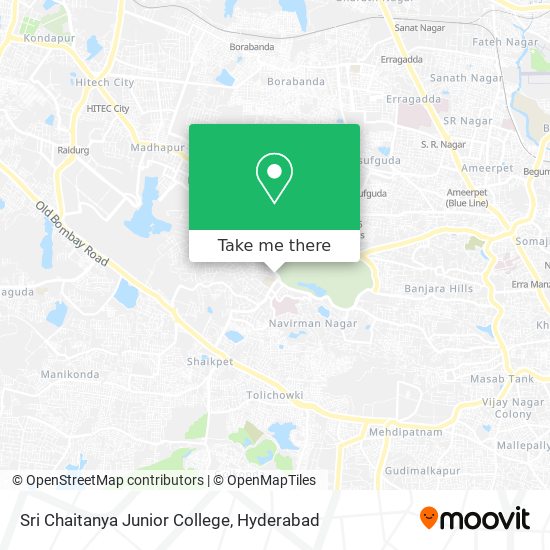 Sri Chaitanya Junior College map