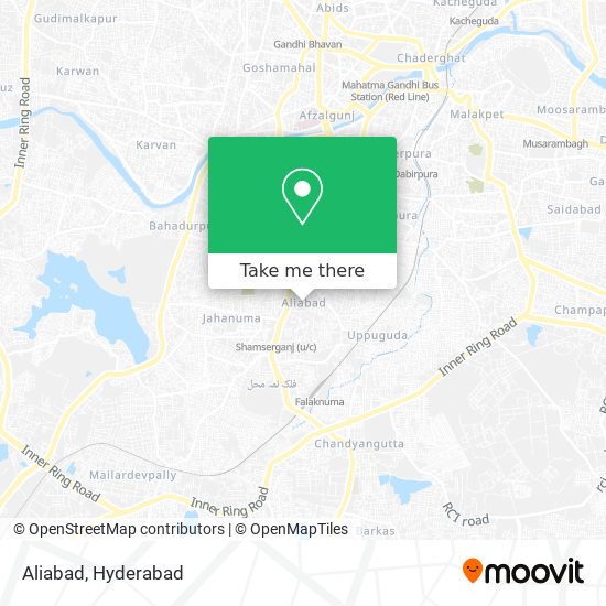 Aliabad map