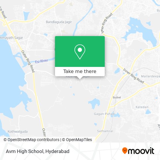 Avm High School map