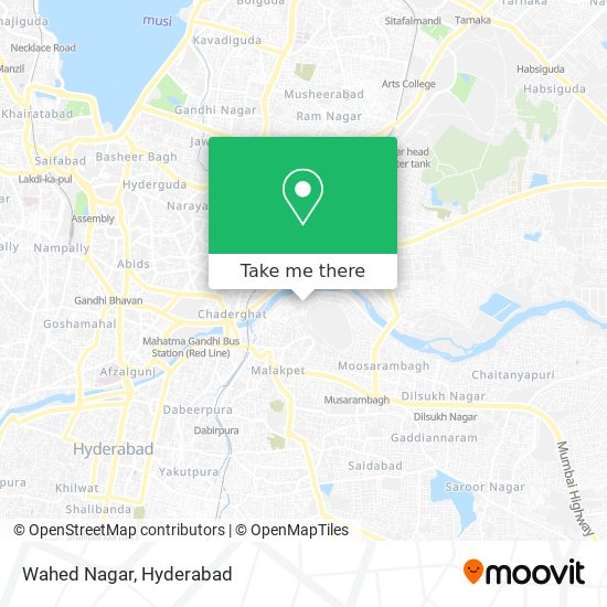 Wahed Nagar map