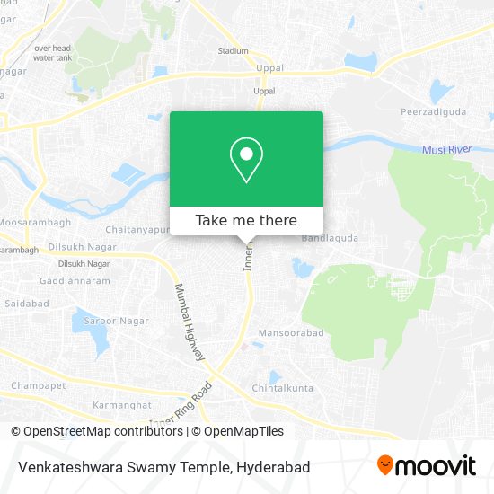 Venkateshwara Swamy Temple map