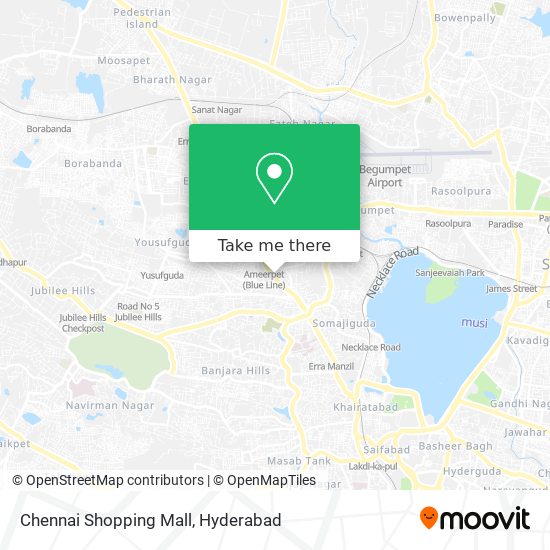 Chennai Shopping Mall map
