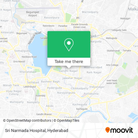 Sri Narmada Hospital map