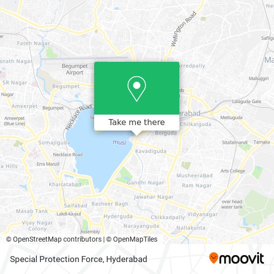 Special Protection Force map
