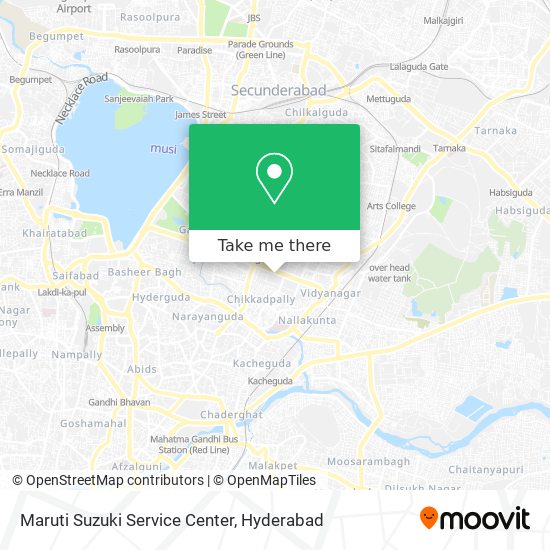 Maruti Suzuki Service Center map