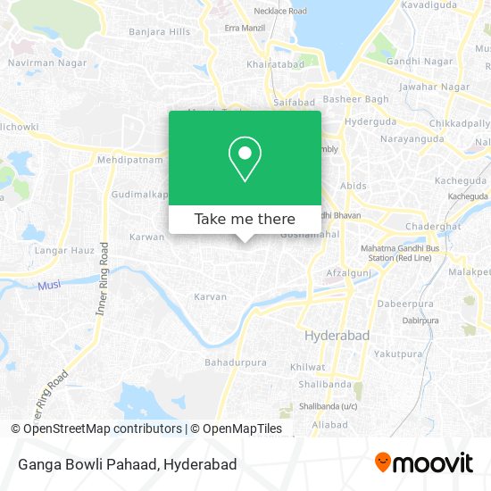 Ganga Bowli Pahaad map
